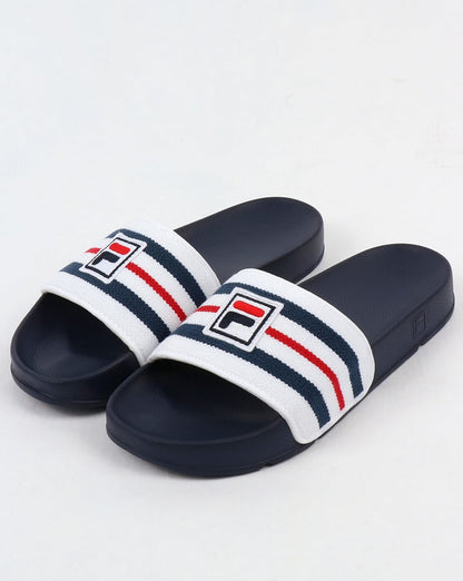 Fila Vintage Drifter Premium Slider Marineblau/Weiß/Rot