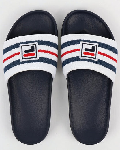 Fila Vintage Drifter Premium Slider Marineblau/Weiß/Rot