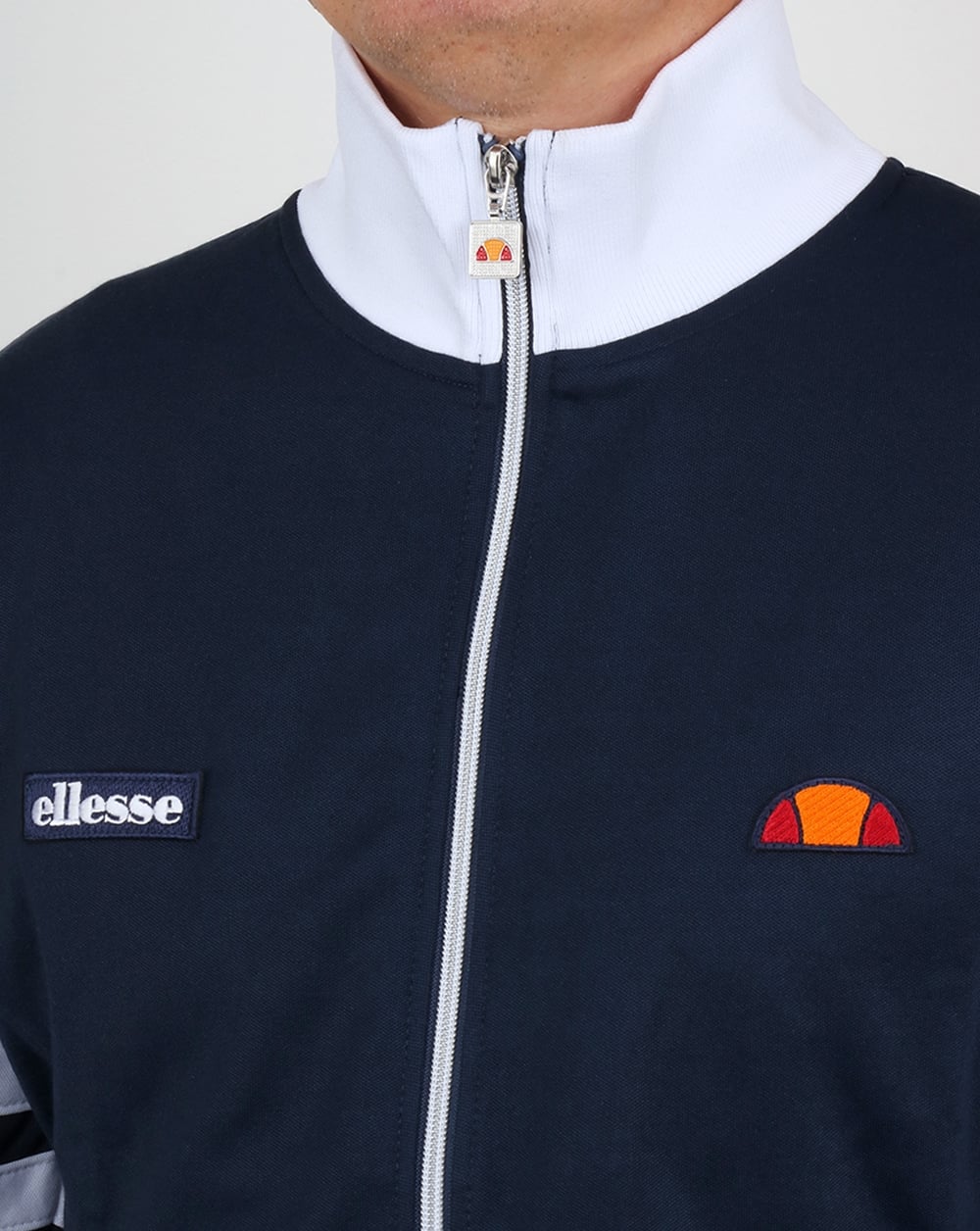 Ellesse – Roma – Trainingsjacke in Marineblau