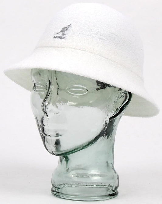 Kangol Bermuda Freizeithut Weiß