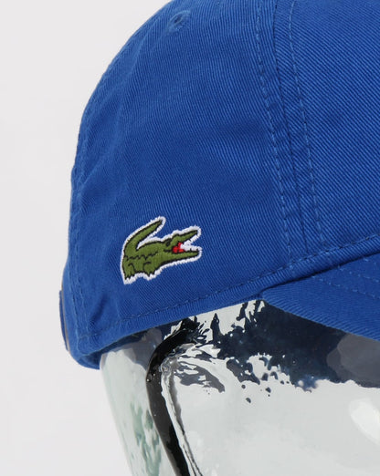 Lacoste Gabardine-Kappe Königsblau