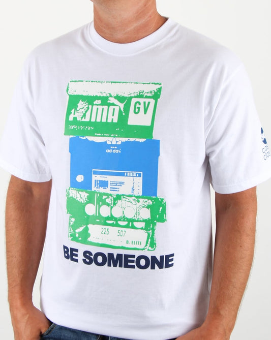 80s Casual Classics 80er Casual Classics Box T-Shirt Weiß