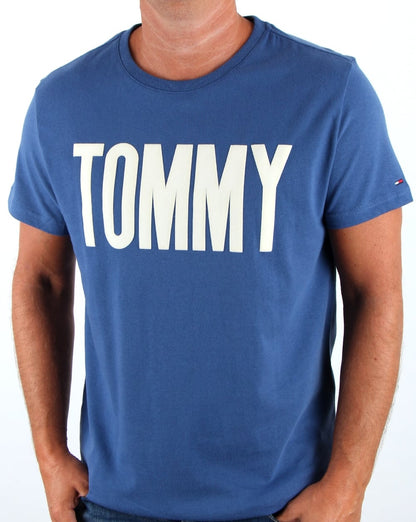 Tommy Hilfiger Logo T-Shirt True Navy