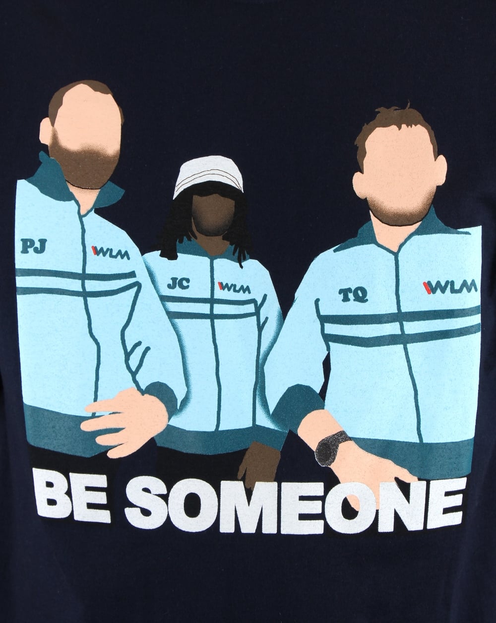 80er Casual Classics WLM T-Shirt Marineblau