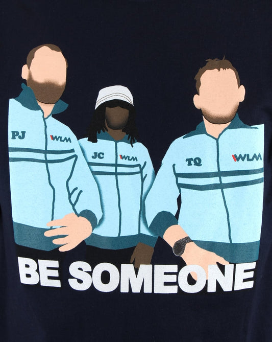 80er Casual Classics WLM T-Shirt Marineblau