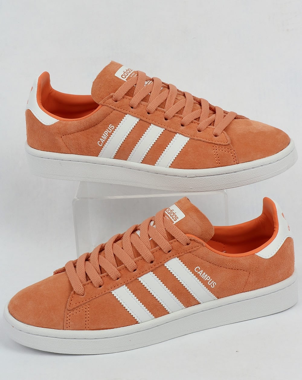 Adidas Campus Sneakers Easy Orange/Weiß