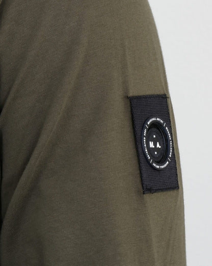 Marshall Artist – Siren – Langarm-T-Shirt in Khaki