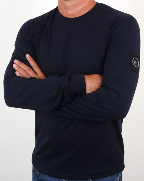 Marshall Artist Siren Long Sleeve T Shirt Navy