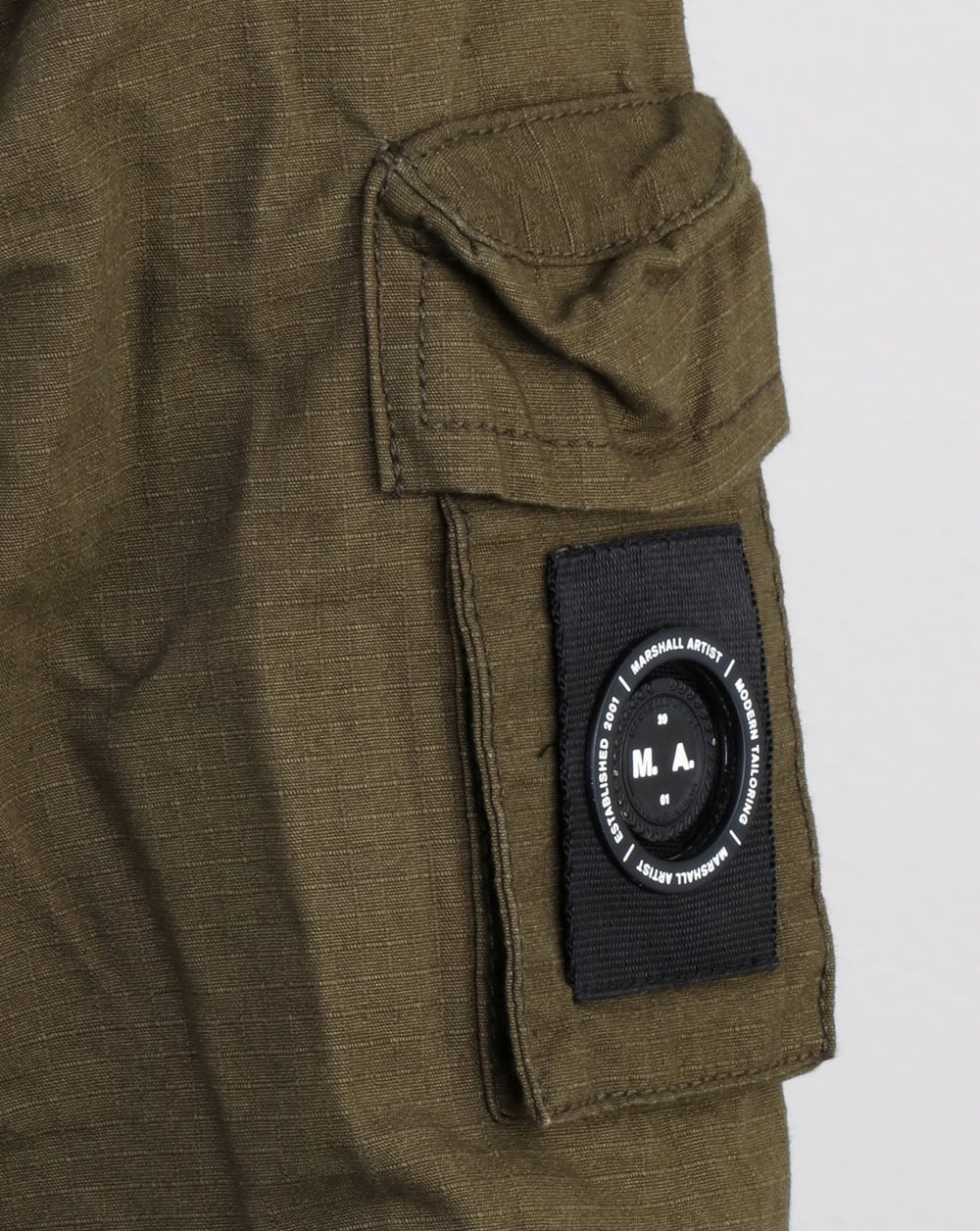 Marshall Artist Ripstop-Überhemd Khaki