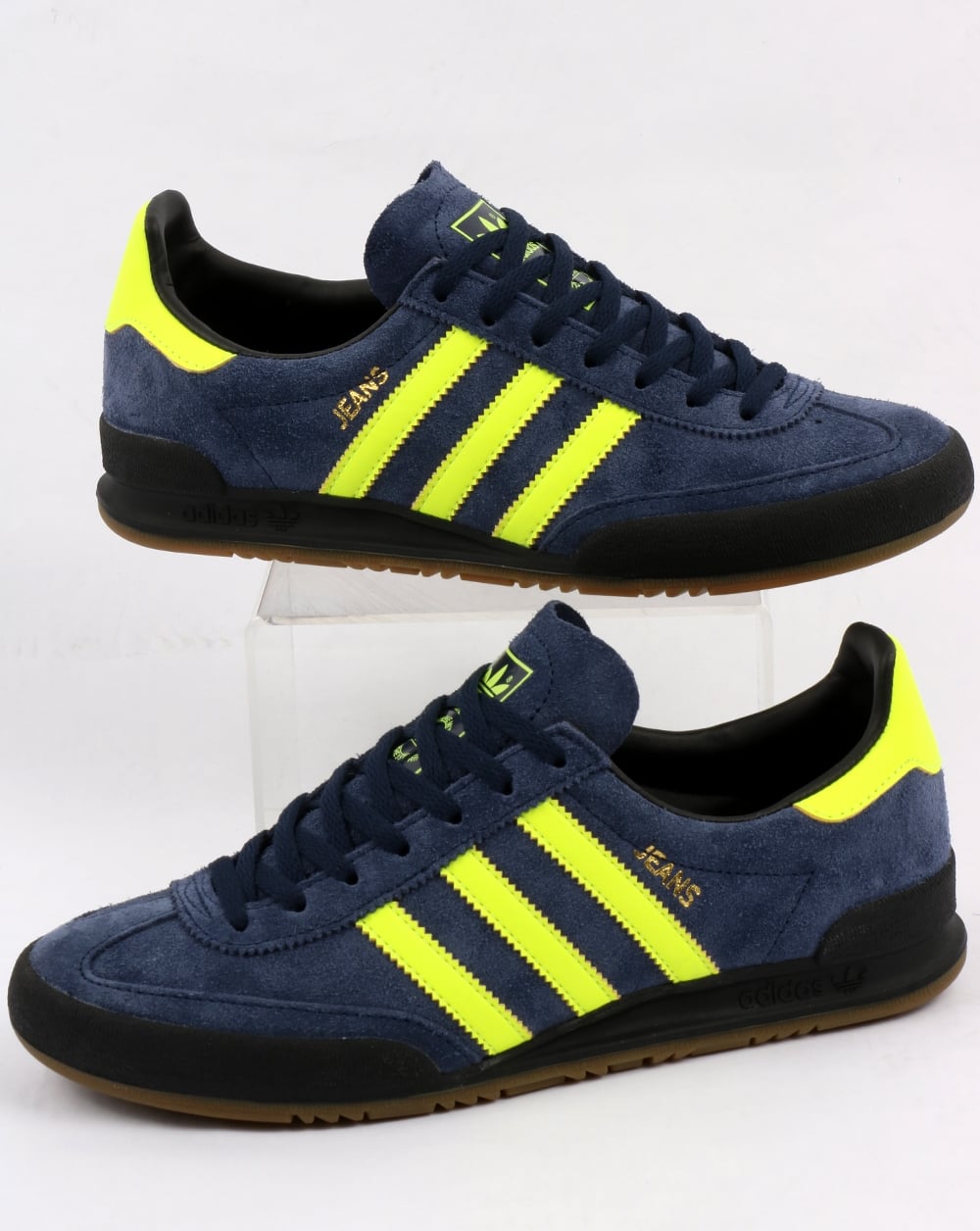 Adidas Jeans MK2 Sneakers Marineblau/Solargelb