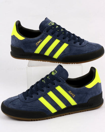 Adidas Jeans MK2 Sneakers Marineblau/Solargelb