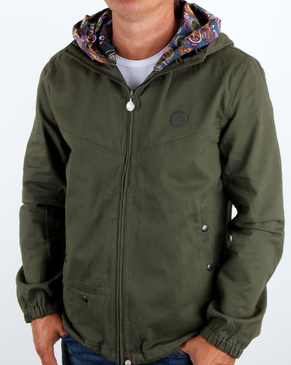 Pretty Green – Klassische Jacke in Khaki