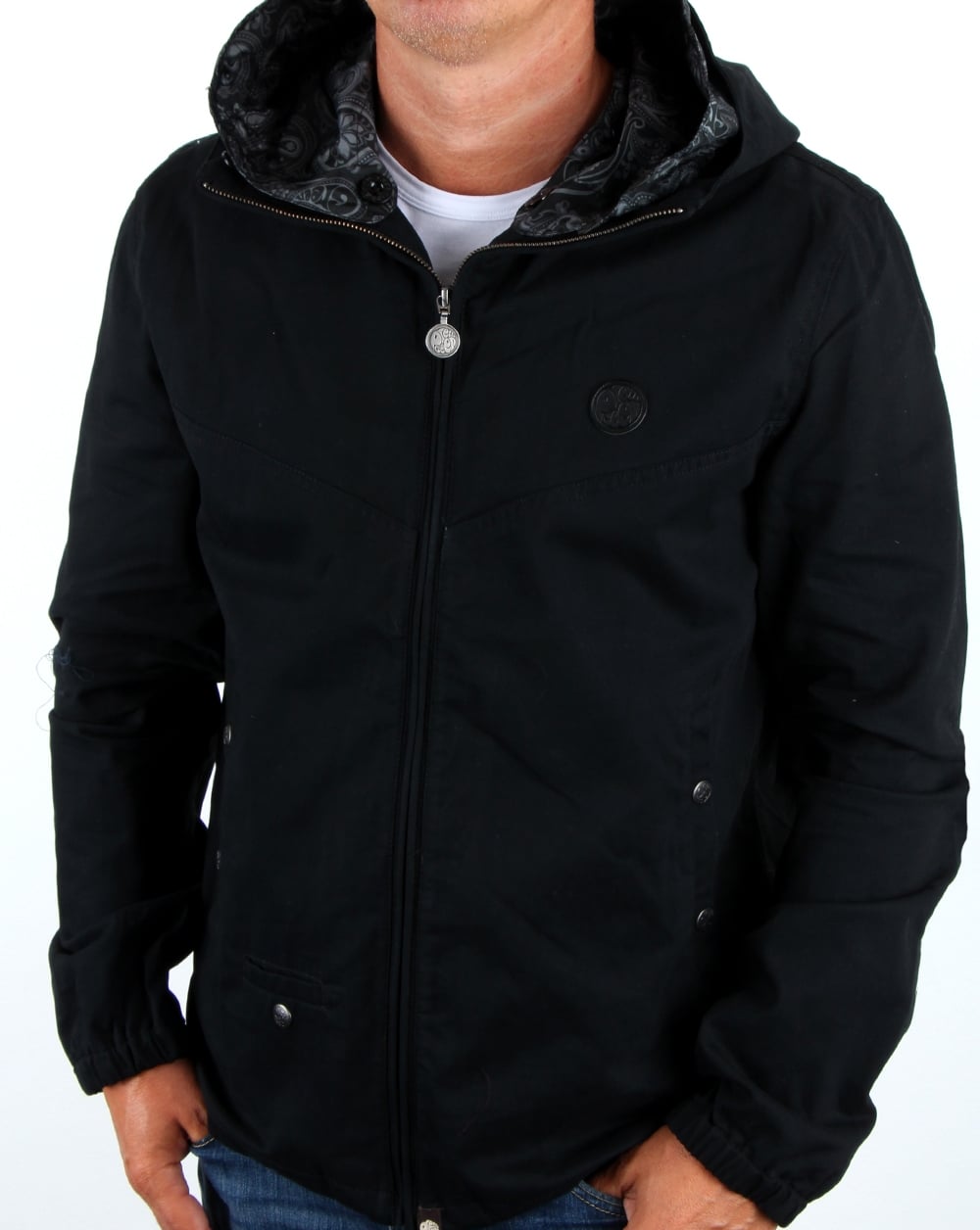 Pretty Green Klassische Jacke Schwarz