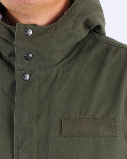 Pretty Green – Cassidy Parka in Khaki