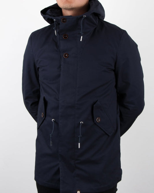 Pretty Green Pretty Green – Baxter Parka, Marineblau