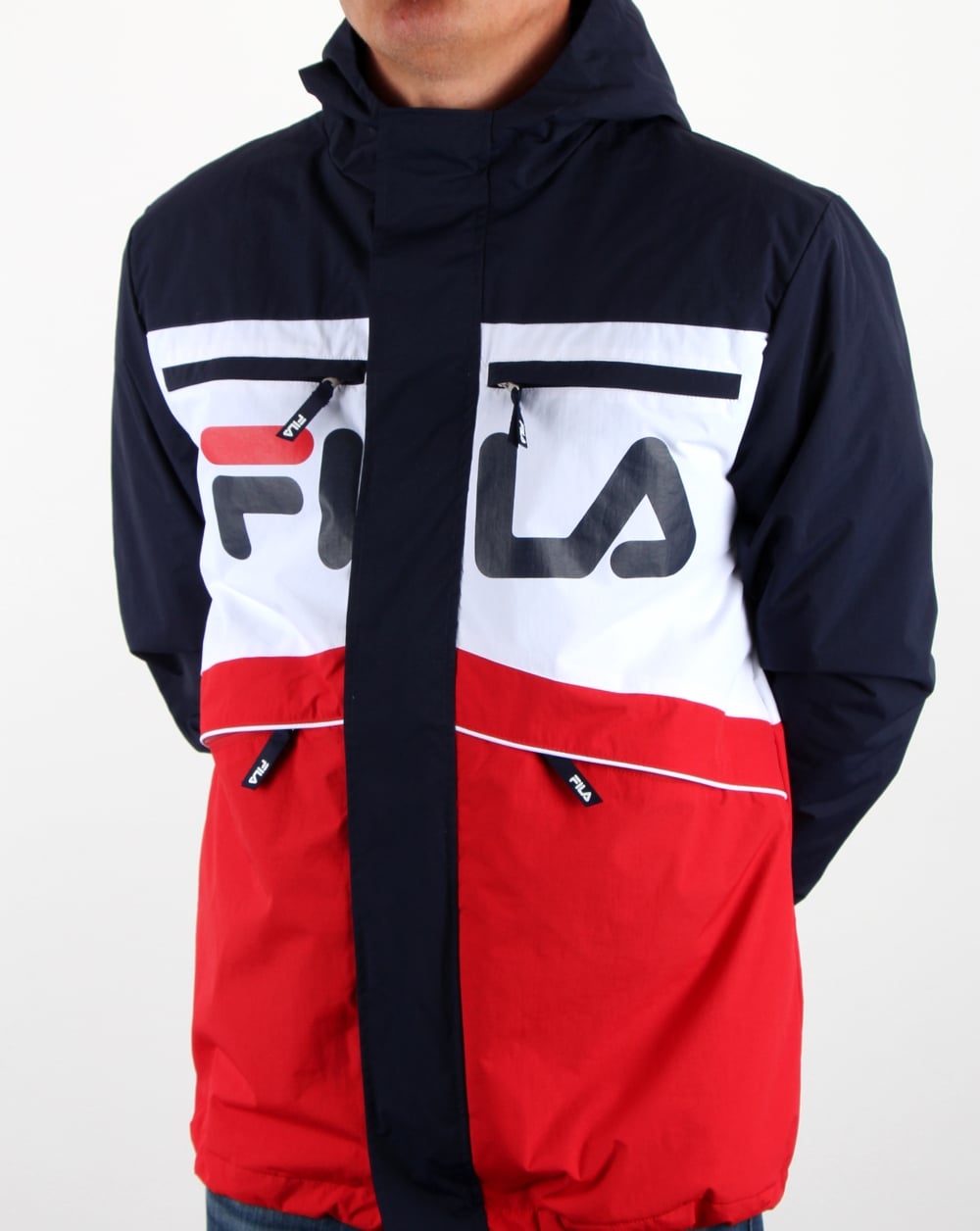 Fila Vintage Linden Jacke Marineblau