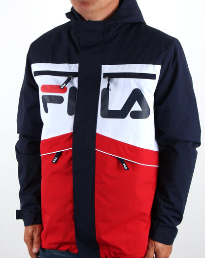 Fila Vintage Linden Jacke Marineblau