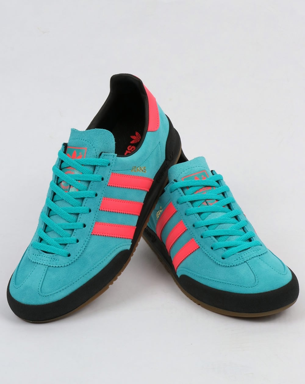 Adidas Jeans Mk2 Sneakers Energieblau/Pink