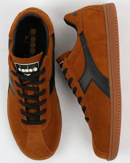 Diadora Tokyo Sneakers Goldbraun