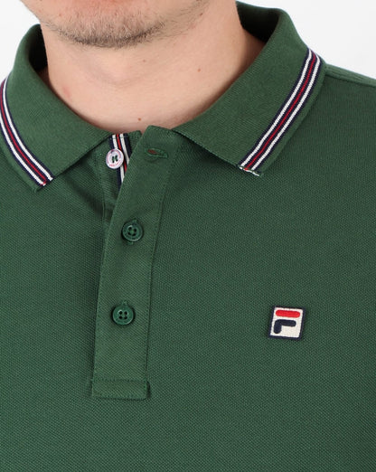 Fila Vintage Matcho 4 Poloshirt Grün