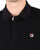 Fila Vintage Long Sleeve Polo Shirt Black