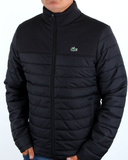 Lacoste Pufferjacke Schwarz
