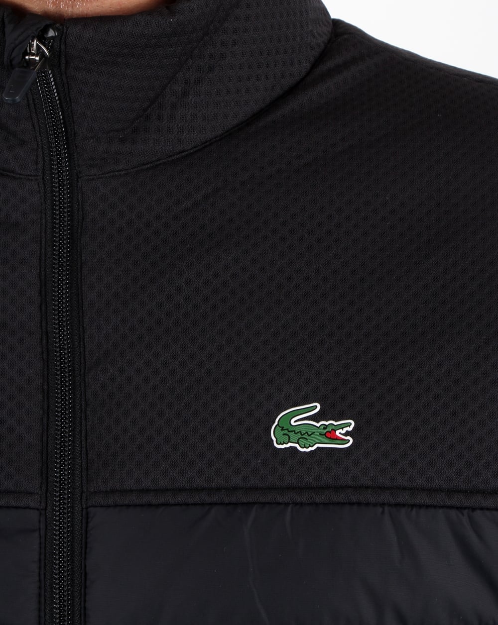 Lacoste Pufferjacke Schwarz