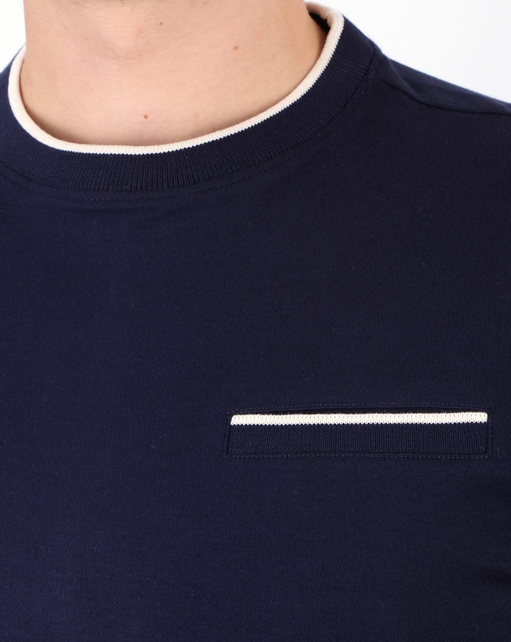 Fila Vintage Gianni T-Shirt Marineblau