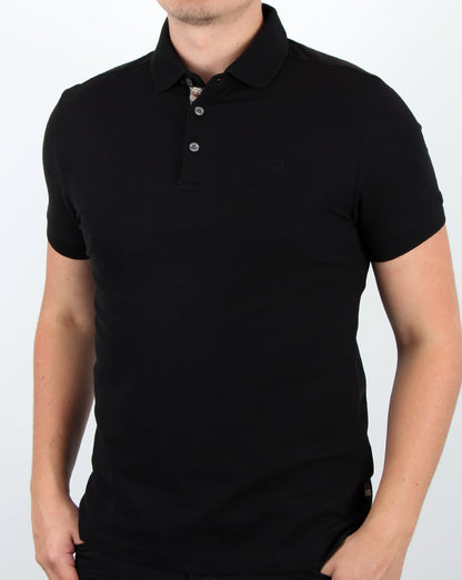 Aquascutum Hillington Poloshirt Schwarz