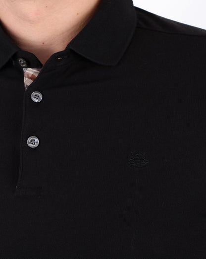 Aquascutum Hillington Poloshirt Schwarz