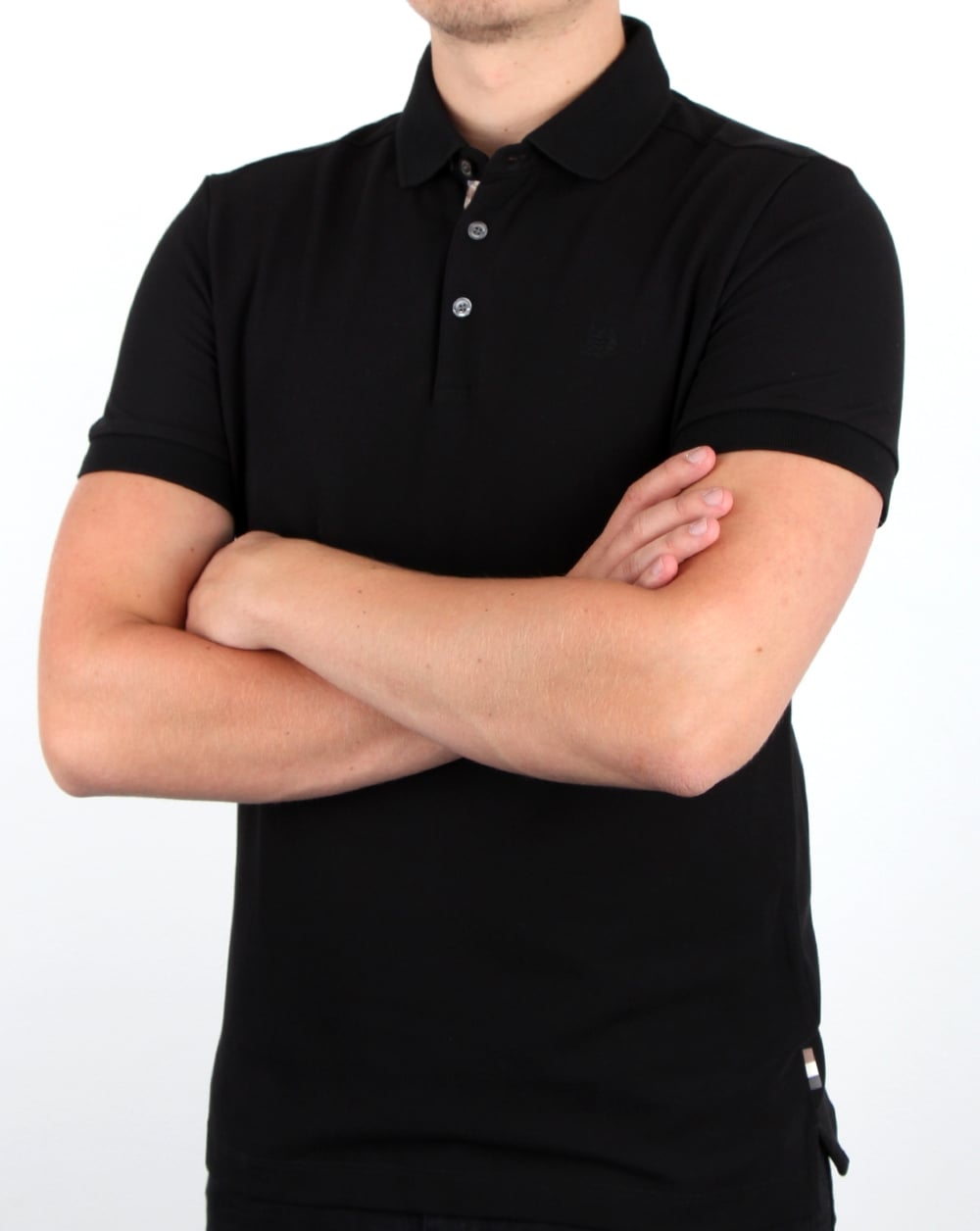 Aquascutum Hillington Poloshirt Schwarz