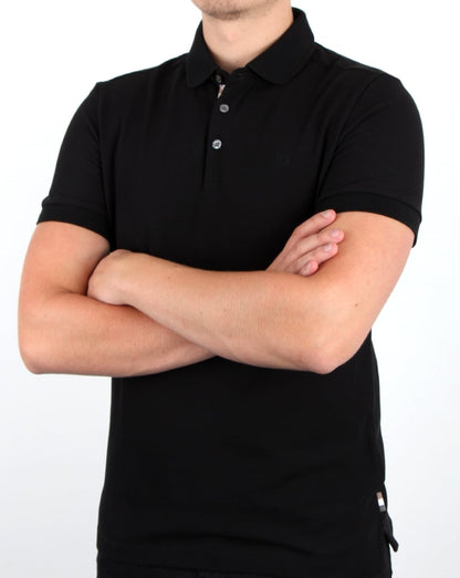 Aquascutum Hillington Poloshirt Schwarz