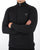 Gant Cotton Wool Zip Jumper Charcoal