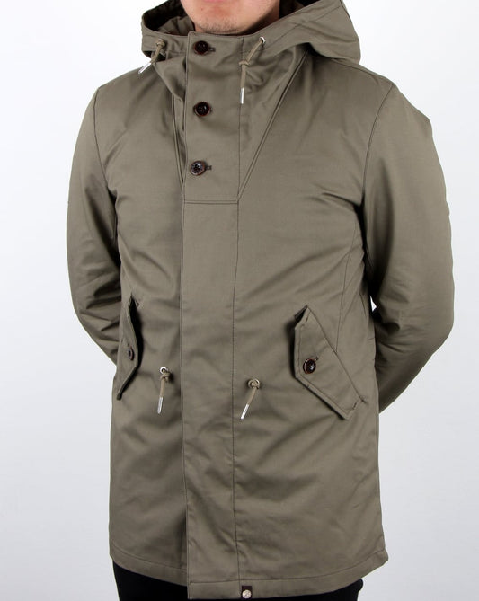 Pretty Green Pretty Green Baxter Parka Grün