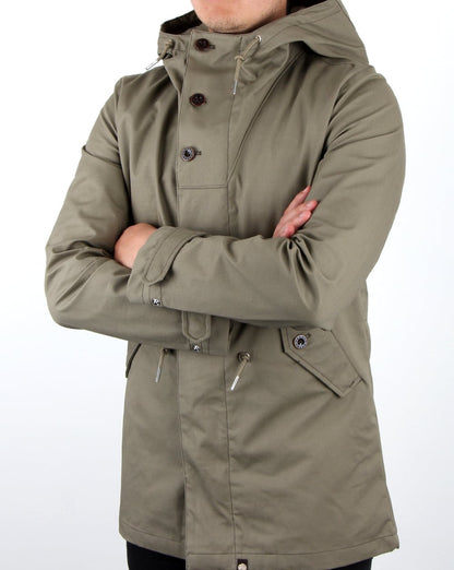 Pretty Green Baxter Parka Grün