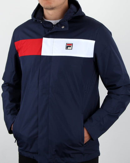 Fila Vintage Cardova Jacke Marineblau