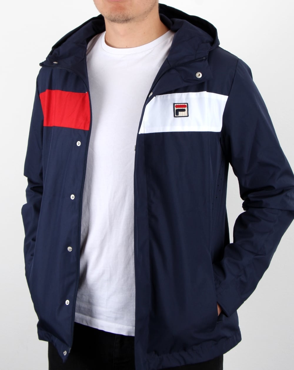 Fila Vintage Cardova Jacke Marineblau
