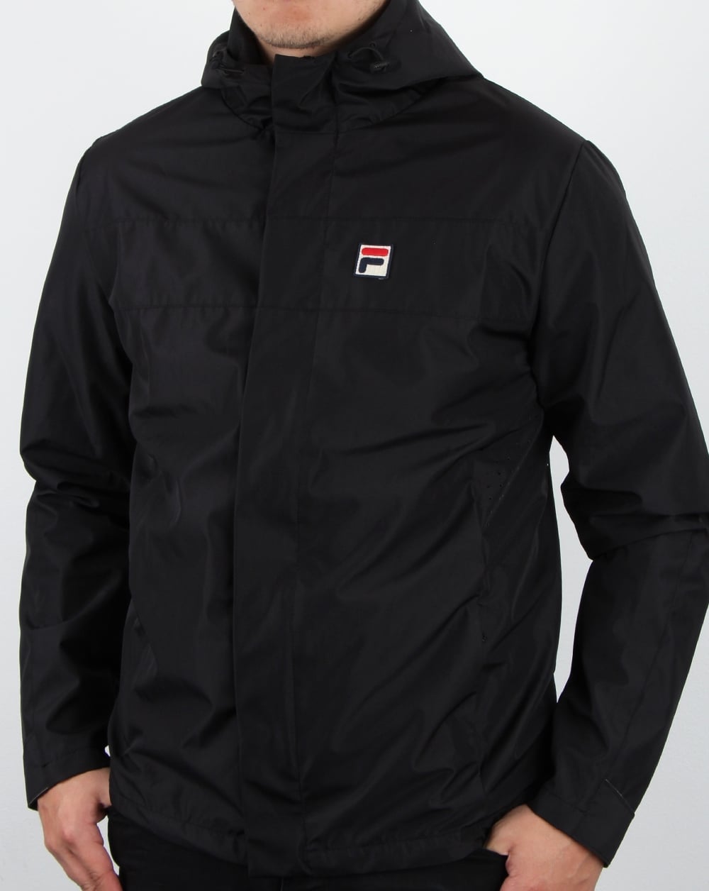 Fila Vintage Cardova Jacke Schwarz