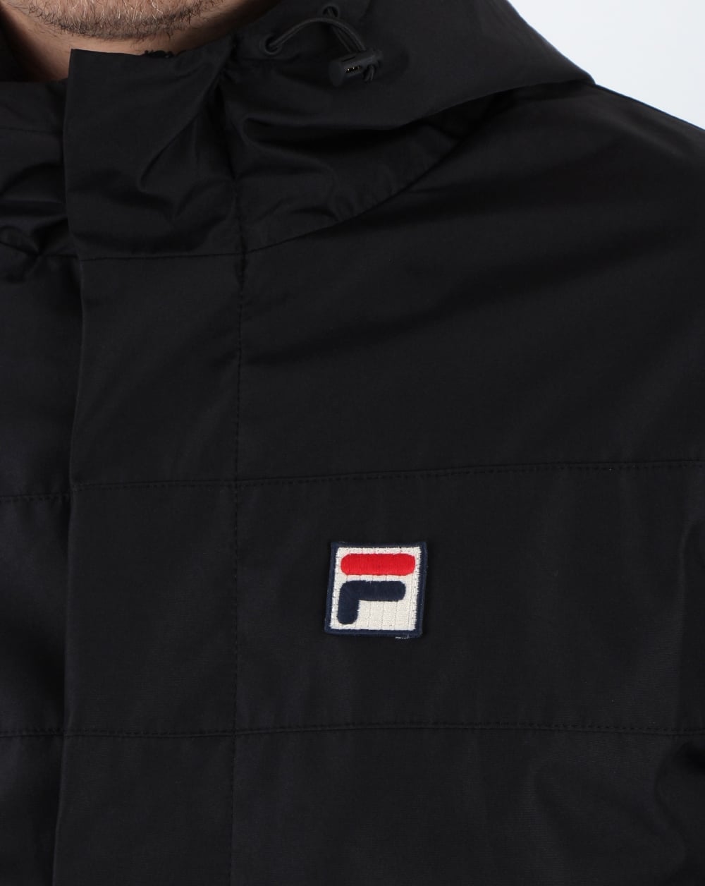 Fila Vintage Cardova Jacke Schwarz