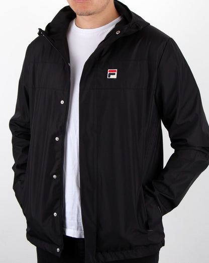 Fila Vintage Cardova Jacke Schwarz