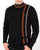 Gabicci Vintage Forum Knitted Zip Black
