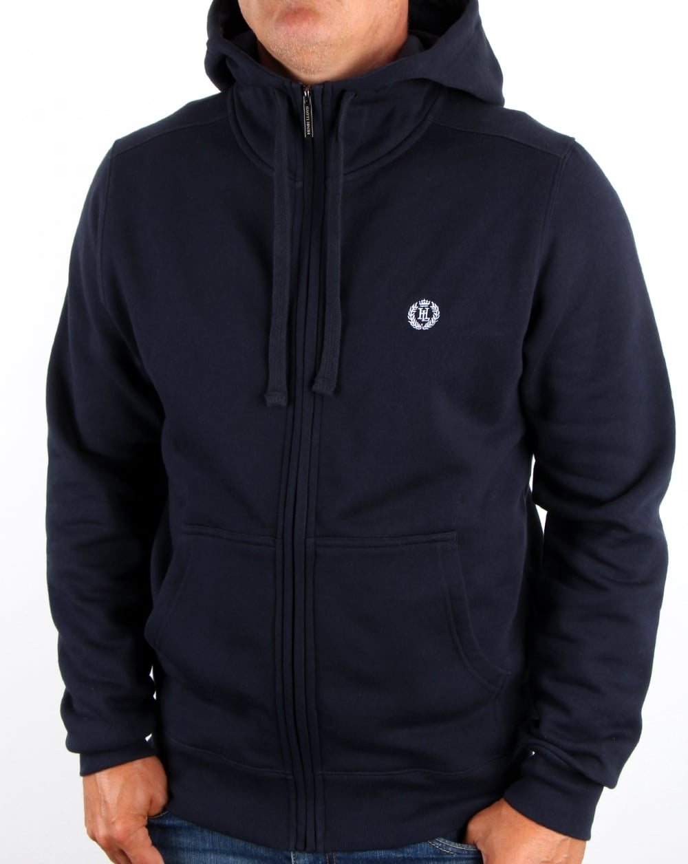 Henri Lloyd – Bredgar – Sweatshirt mit durchgehendem Reißverschluss, Marineblau