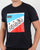 80s Casuals Le Cycliste 1983 Tour T Shirt Navy