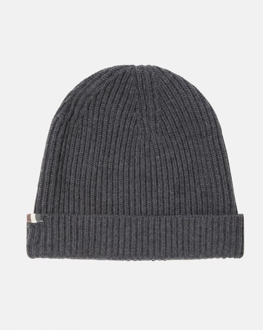 Aquascutum Rogue Beanie-Mütze Anthrazit Melange