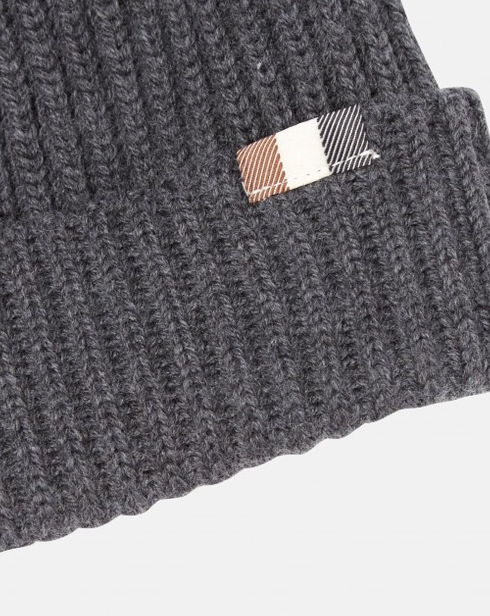 Aquascutum Rogue Beanie-Mütze Anthrazit Melange