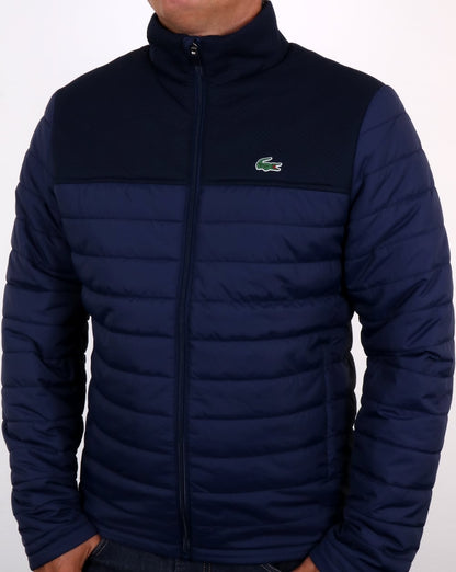 Lacoste Pufferjacke Marineblau