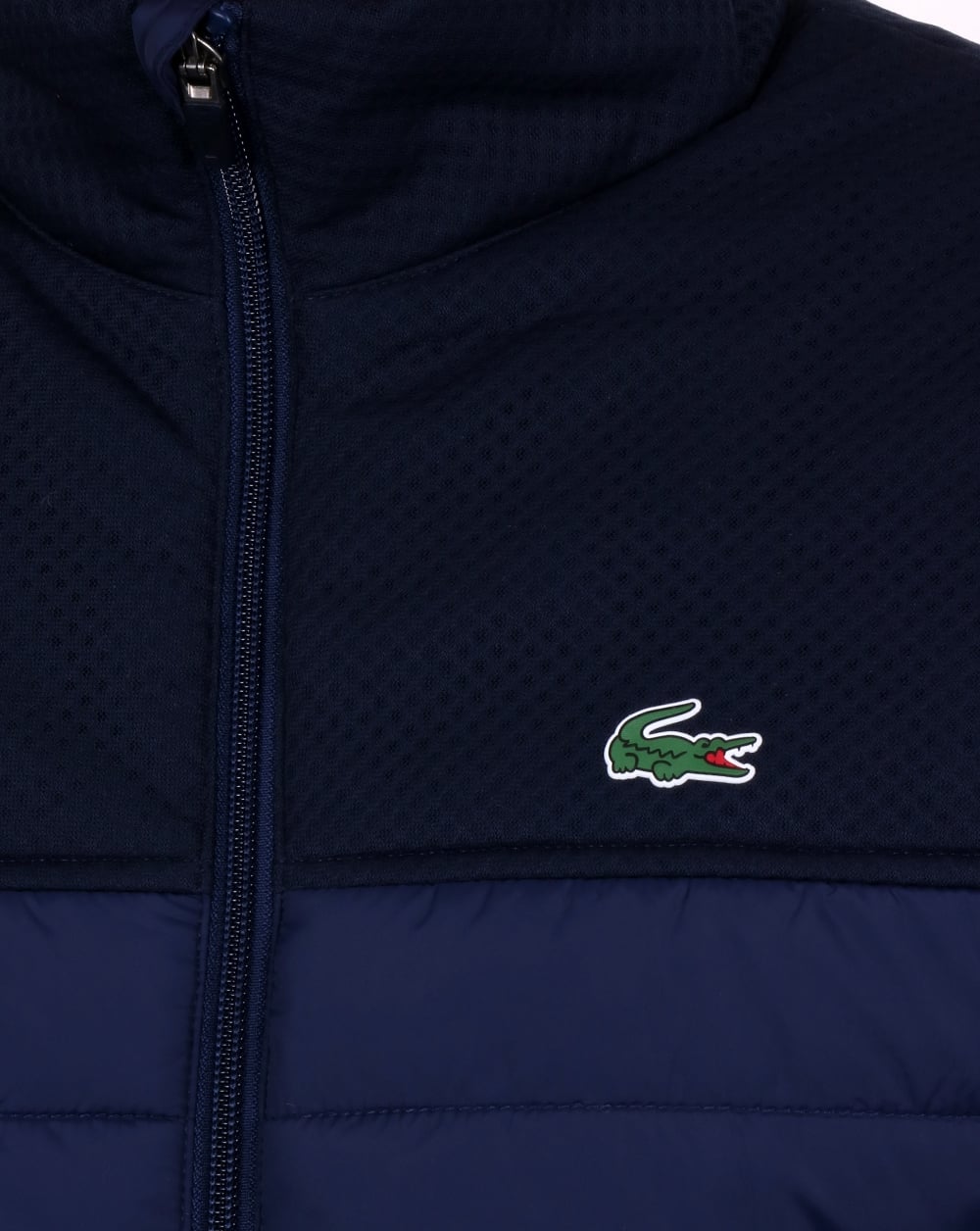 Lacoste Pufferjacke Marineblau