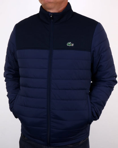 Lacoste Pufferjacke Marineblau