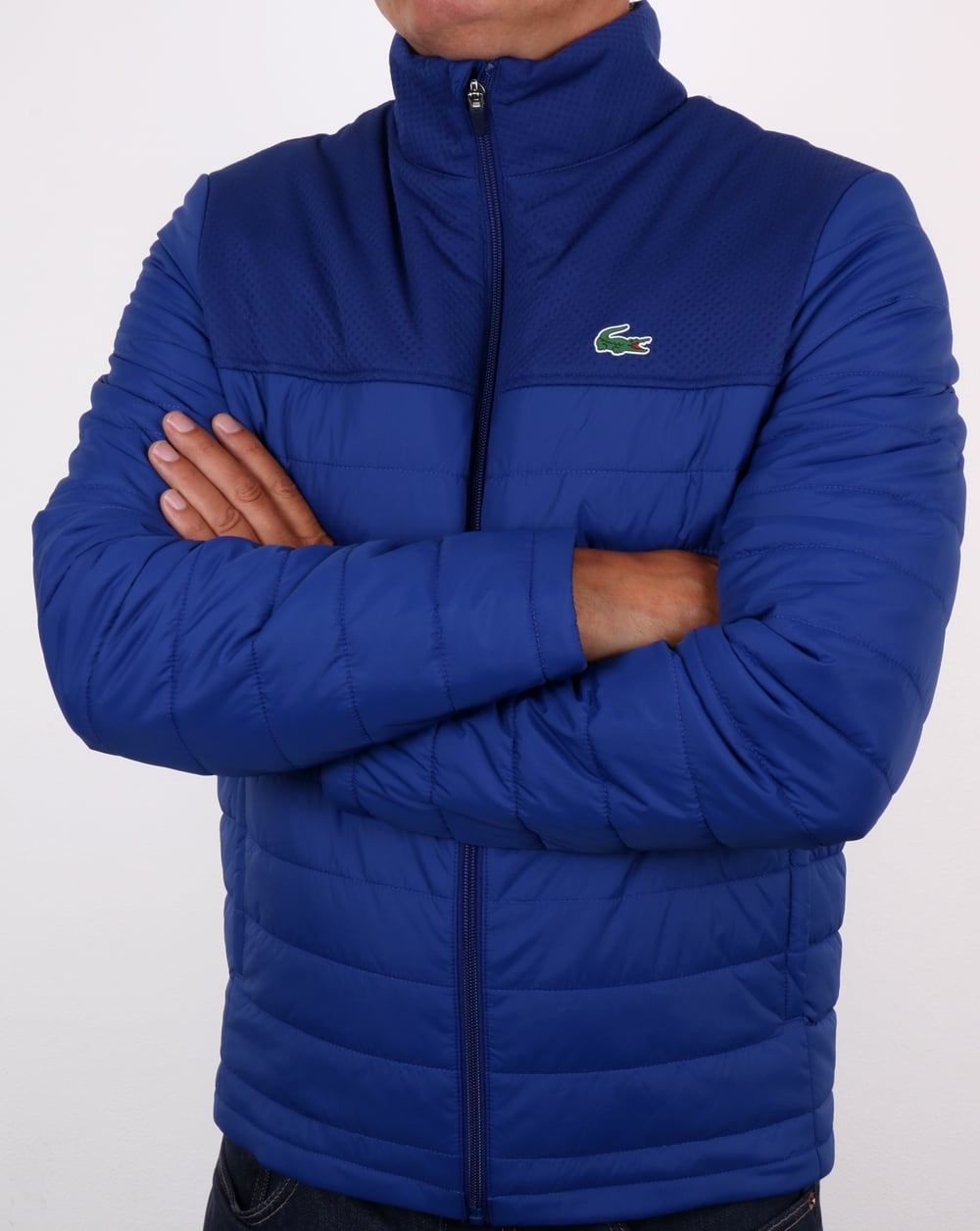 Lacoste Pufferjacke Ozeanblau