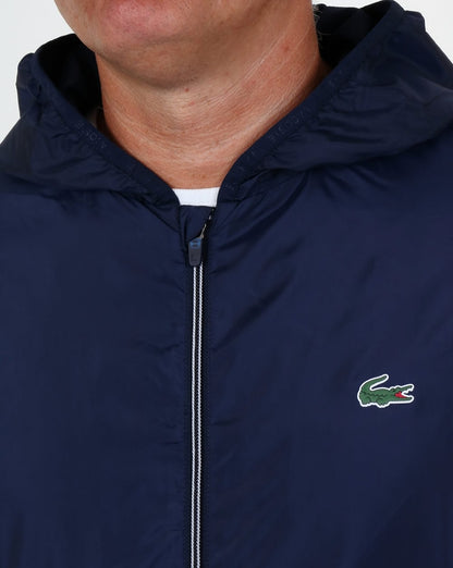 Lacoste Kapuzenjacke Marineblau
